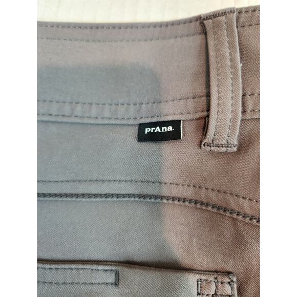prAna Women's Straight Fit Outdoor Pants Size 8R Gray Hiking Travel Casual - Picture 8 of 8